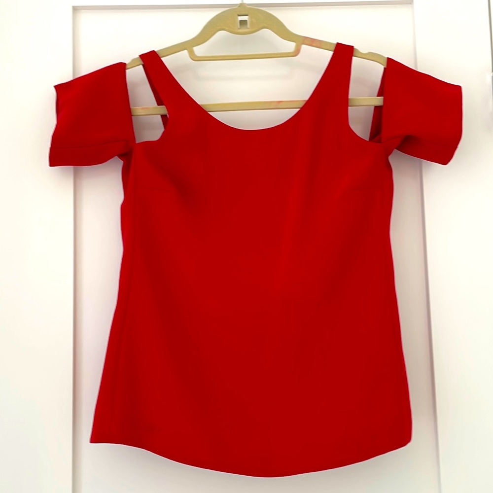 Elizabeth and James off the shoulder blouse